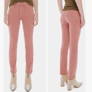 MOTHER The Stash Mid Rise Dazzler Ankle Jeans